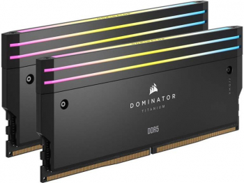 Memorie Corsair Dominator Titanium RGB Black 96GB 6400MHz CL32 Dual Channel Kit 