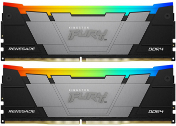 Memorie Kingston FURY Renegade Black RGB 64GB DDR4 3600MHz CL18 Quad Channel Kit 