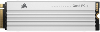 SSD Corsair MP600 Pro LPX White 4TB PCI Express 4.0 x4 M.2 NVMe 2280 CSSD-F4000GBMP600PLPW 