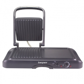 Gratar electric multifunctional Beper P101TOS501 3in1 1600W Antiaderent Negru 
