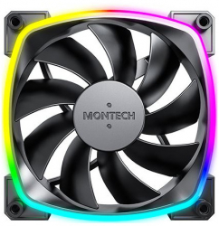 Ventilator / radiator Montech AX120 PWM ARGB 120mm Black VEMTAX120PWMBK 