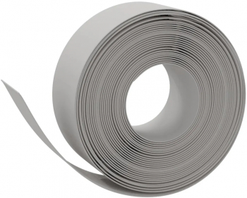 vidaXL Bordura de gradina gri 10 m 20 cm polietilena 
