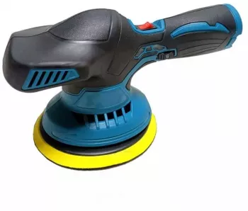 Aparat Polish Auto Fara Fir SIKS 12 V 2500-5000 Rpm Nivel Scazut De Sunet 6 Viteze Disc 150mm Mini Aparat De Polisat Portabil Negru 