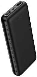 Baterie Externa Slim A10 SIKS 10.000 mAh Display LED Fast-Charge 2 Port-uri USB 1 Port Type C Power Bank Negru 