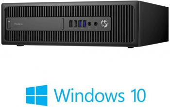 Calculatoare HP ProDesk 600 G2 SFF Quad Core i5-6500 8GB DDR4 Win 10 Home 