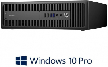 Calculatoare HP ProDesk 600 G2 SFF Quad Core i5-6500 8GB DDR4 Win 10 Pro