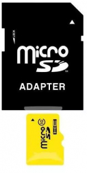 Card de memorie microSD SIKS® 8GB cu adaptor SD 