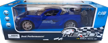 Masinuta Hero Rush Evo cu telecomanda Scara 1 18 Albastru 