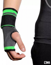 Orteza Elastica SIKS Pentru Incheietura Mana Ajustabila Cu Bretea Elastica Material Elastic Respirabil Marime Universala Pentru Mana Sta 