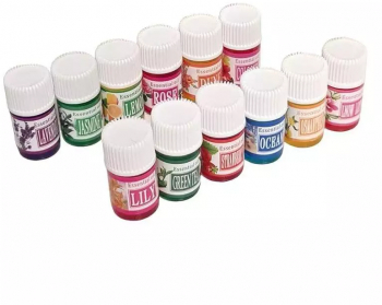 Set 12 x 3ml Uleiuri Parfumate SIKS Pentru Umidificator si SPA Diverse Arome