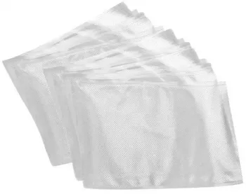 Set 15 x Sac de Vidat SIKS pentru Alimente Transparent 20 x 15 cm