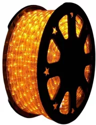 Instalatie Craciun 94 m 2256 Led-uri Furtun Luminos Alb cald 8 jocuri de lumini Transformator Sectionabila 220 V Flippy 