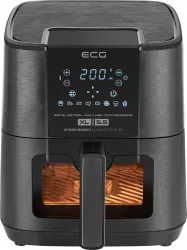 Friteuza cu aer cald ECG AF 5500 Crunchy 5.5 L 1350 W control temperatura 80-200 and deg C 