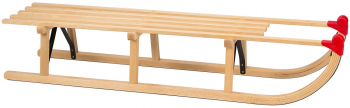 Sanie Din Lemn Davos Rosu 120 Cm.