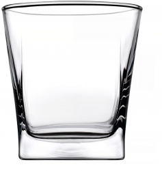 Set 6 pahare 310ml sticla PASABAHCE Carre-Baltic 