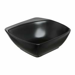 Bol portelan 17x17cm negru AMBITION Salsa 