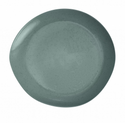 Farfurie desert 22cm albastru portelan AMBITION Organic 