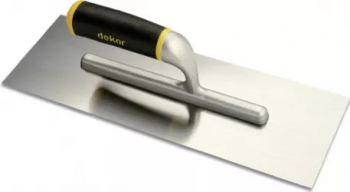 Gletiera profesionala Dekor inox maner ergonomic aluminiu 300 x 120 mm 