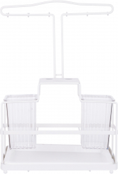 Organizator bucatarie TRENDY and rsquo S alb 29X18X42.5 CM 