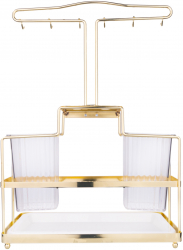 Organizator bucatarie TRENDY and rsquo S gold 29X18X42.5 CM 