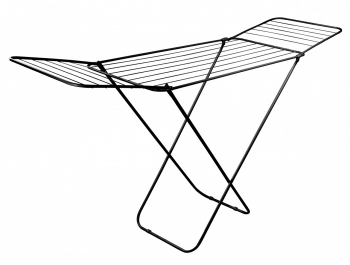 Uscator de rufe 182x50x97cm negru JOTTA Petra 
