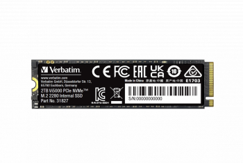 Solid State Drive (SSD) Verbatim Vi5000 M.2 PCIe NVMe 2TB PCI Express Gen4 31827