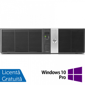 Calculator Refurbished HP Retail System RP5810 SFF Intel Core i5-4570S 2.90GHz 8GB DDR3 128GB SSD 4 x Serial Port 1 x 24 Volt USB 3 x 12 