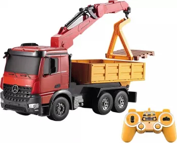 Camion cu telecomanda Mercedes Actros 1 20 macara 