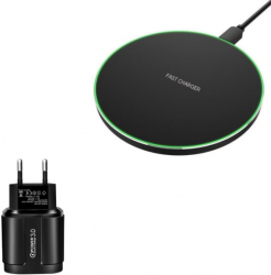 Incarcator wireless FAST CHARGE cu incarcare rapida 15W compatibil telefon iPhone 11 11promax 8 Plus iPhone X Xs Samsung 