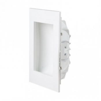 Lampa led spot incastrabil patrat led cu lumina indirecta difuza 12w 2700k ILDS1227 Ultralux 