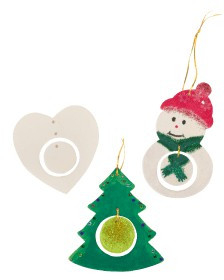 Set creativ 3 pandantive Iarna Beleduc 