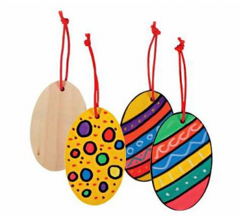 Set creativ 6 pandantive de decorat Paste 