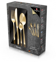 Set de tacamuri 24 piese BerlingerHaus Gold BH 2639 