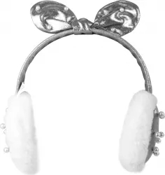 Casti de urechi din blana artificiala CAS-F621-190-Gri-inchis
