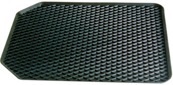 Covoras auto din cauciuc Carpoint cu margine inaltata 45x55cm 1 buc. 