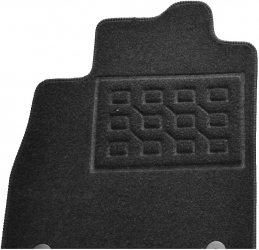 Covorase mocheta Ford Fiesta 3/5usi 2016- Negru set de 4 bucati 