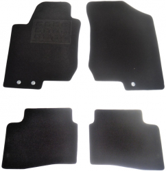 Covorase mocheta Hyundai I30 2007-2010 negru set presuri de 4 bucati 