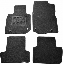 Covorase mocheta Mazda MX30 Dr Elektric 2020-> prezent Negre set de 4 bucati 