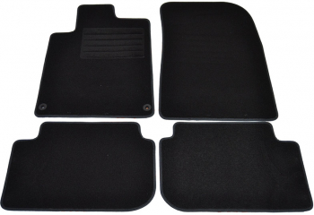 Covorase mocheta Peugeot 407 4usi 5/2004- 407 SW/Combi 9/2004-12/2011 Negru set de 4 bucati 