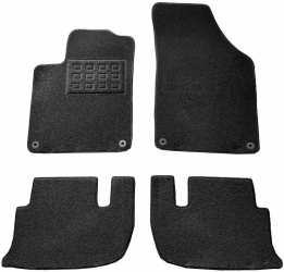 Covorase mocheta Peugeot Rcz 2010- Negre set de 4 bucati 