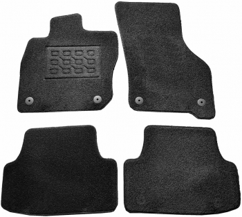 Covorase mocheta Vw Golf 8 eTSI 2020-> prezent Negre set de 4 bucati 