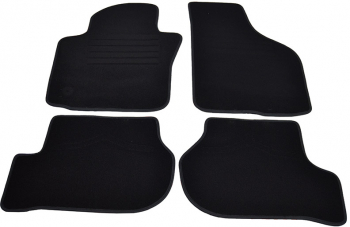Covorase mocheta VW JETTA 09/2005-01/2011 Negru set de 4 bucati 