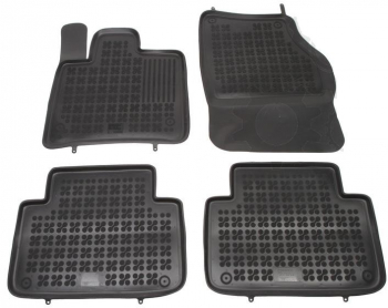 Set covorase auto din cauciuc Audi Q7 4L 10.2005-07.2015 presuri tip tavita marca Rezaw Plast 
