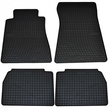 Set covorase auto din cauciuc Mercedes W201 E190 1982-1993 culoare Negru presuri BestAutoVest 4 buc. 