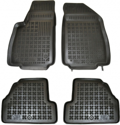 Set covorase auto din cauciuc Opel Mokka 12.2012-09.2016 culoare Negru presuri tip tavita marca Rezaw Plast 