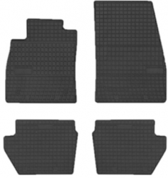Set covorase auto din cauciuc pentru Ford Fiesta Mk 8 2017-> prezent presuri RapidAuto Negru 
