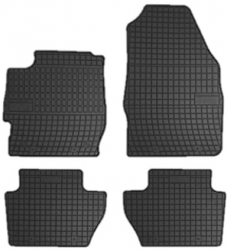 Set covorase auto din cauciuc pentru Ford KA + 2016-> prezent presuri RapidAuto Negru 