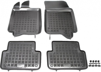 Set covorase auto din cauciuc Renault LAGUNA II G 03.2001-10.2007 presuri tip tavita marca Rezaw Plast 201912 4 buc. 