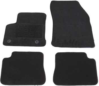 Set covorase auto din mocheta Opel E-Mokka 2020- Negru 4 Buc. 