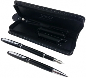 Set pix si stilou Daco SE266N Negru 
